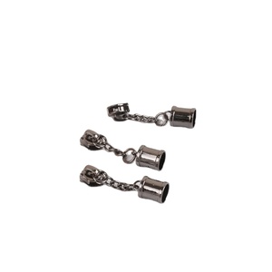 Glissières de <span class=keywords><strong>fermeture</strong></span> <span class=keywords><strong>éclair</strong></span> métalliques personnalisées de haute qualité <span class=keywords><strong>10</strong></span> <span class=keywords><strong>mm</strong></span> pour vêtements avec petite clochette - Product Image 1