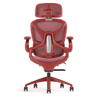 Chaise de bureau ergonomique en maille avec soutien lombaire réglable, repose-pieds rétractable à double barre, roulettes en PU et accoudoirs réglables pour la maison