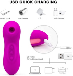 Stimulateur de mamelons rechargeable en vente directe d'usine, jouets sexuels pour femmes, succion clitoridienne érotique, vibrateur à succion clitoridienne - Product Image 5