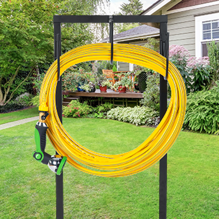 JHMech Water Hose Stand Custom Outdoor Yard Freestanding Thicker