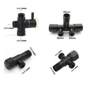 Serie Matt Black: Accesorios de Baño, Grifo de Inodoro, Pistola Rociadora, Cabezal de Ducha, Grifo de Agua Manual, Válvula, Soporte para Manguera de Bidé - Product Image 2