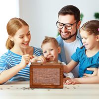 Alcancía de Madera para Ahorrar Dinero, Regalo con Números Objetivo, 10000 Dólares, Productos para el Manejo de Dinero en Efectivo, Bancos de Dinero para Niños