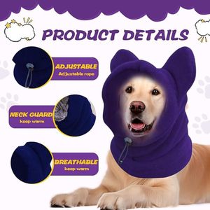 Großhandel Winter Warme Fleece-Pullover-Mütze für Katzen und Hunde Einfarbige Lässige Niedliche Haustiermütze - Product Image 3