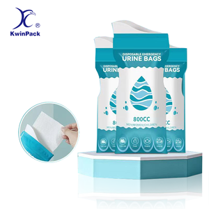 पोर्टेबल कस्टम डिस्पोजेबल 700 एमएल ट्रैफिक जाम आपातकालीन मूत्र डिस्पोजेबल कैंपिंग पेई बैग के लिए मूत्र बैग - Product Image 1