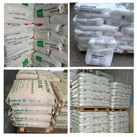 Granulés de résine de polypropylène homopolymère vierge PP 1100NK de qualité alimentaire pour le moulage par injection, pour les bouchons de bouteilles