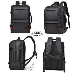 Mochila Personalizada al por Mayor, Ideal para Viajes, Oficina, Negocios, Elegante, Impermeable, de 17.3 Pulgadas, para Estudiantes, Escolares, Portátil - Product Image 3