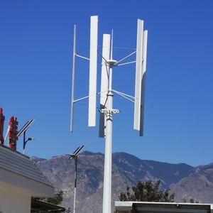 ce批准的家庭农场使用低噪音2kw 48v 96v垂直风力发电机