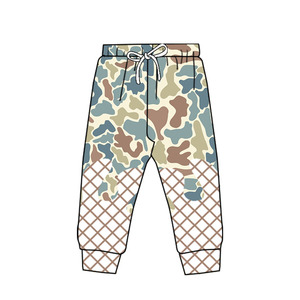 P0866 Custom Little <b>girl</b> Boutique camo print kids wholesale <b>toddler</b> <b>girl</b> long trouser - Product Image 6