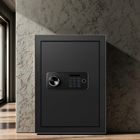 IPE-50 Safe mit Fingerabdruck-TUYA-APP, Stahl-Tresor für Zuhause, Elektronischer Digitaler Hochsicherheitstresor, Diebstahlsicher, Anpassbar