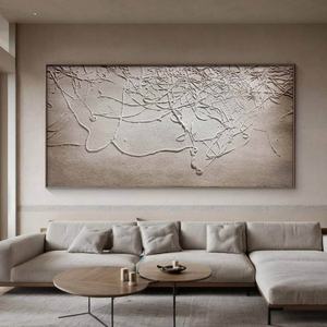 Arte Mural Moderno, Pintura al Óleo Abstracta Hecha a Mano, Cuadros Texturizados en 3D con Estilo Wabi Sabi para Decoración del Hogar y Hoteles - Product Image 2