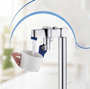 Adattatore per rubinetto a parete in ottone con filtro a spinta per tazza alta, accessori in stile minimalista per stazioni d'acqua, hotel, <span class=keywords><strong>latte</strong></span> - Product Image 3