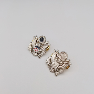 Produttori Custom farfalla <span class=keywords><strong>stella</strong></span> di laurea in metallo placcato oro USA aquile piccolo bottone spilla spilla in morbido smalto spilla - Product Image 3