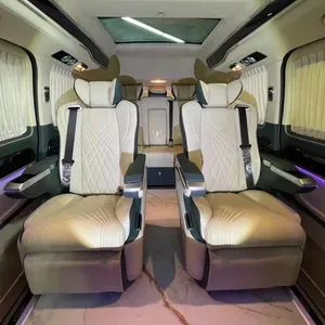 Pelatih Mewah Bus Van Bagian Kenyamanan 3 Seaters Tempat Tidur Kursi untuk Sprinter