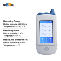 Mètre ORP du sol portable, électrode ORP spéciale, électrode de référence et tige creuse en acier inoxydable insérée dans le sol ORP