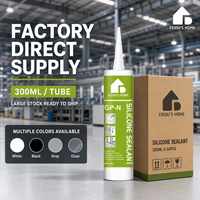 Adhésif structurel neutre à séchage rapide Feidu Home en silicone pour salle de bain, cuisine et intérieur, vente directe du fabricant