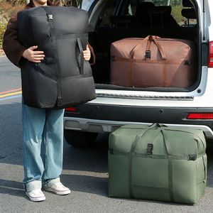 Sac de rangement pour couettes grande capacité en tissu Oxford 600D avec poignée, sac de déménagement, sac de voyage, sac de sport - Product Image 2
