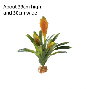 Plantes artificielles pour l'aménagement paysager des reptiles - Style forêt tropicale pour les grenouilles arbres, les geckos crêtés et les <span class=keywords><strong>enclos</strong></span> de tortues - Product Image 6