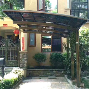 Abri de <span class=keywords><strong>voiture</strong></span> étanche à la pluie en polycarbonate <span class=keywords><strong>achat</strong></span> d'abri de <span class=keywords><strong>voiture</strong></span> avec support en aluminium - Product Image 4