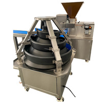 Machine de découpe, de division et de roulage continue de pâte à biscuits, ligne de production de boules de pâte