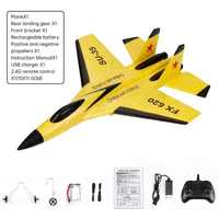 Meilleure qualité FX620 SU35 avion de chasse EPP mousse RC planeur avion télécommande radio jouets avec lumière LED