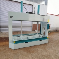 Presse à froid hydraulique pour le travail du bois Allison Presse à froid pour placage de contreplaqué Mdf Presse à froid pour porte de 50 tonnes