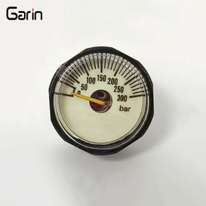 공장 직판 다이얼 25 MM NPT1/8 0 ~ 30mpa 육각 페인트 볼 및 PCP 용 미니 공기 나선형 튜브 압력 게이지 - Product Image 2