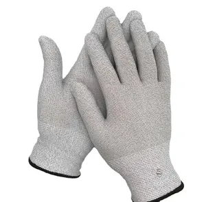 2020 Offres Spéciales électrode Gants argent fibre conductrice massage électrode physiothérapie gants