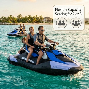2026 Brand New 4 Stroke Sea Doo BRP Jet Ski Naturally Aspirated 899cc 90hp Spark Convenience with Audio Spark for 2 and 3 - Product Image 2