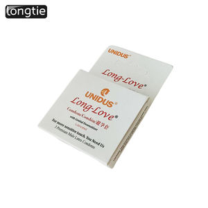 <span class=keywords><strong>Long</strong></span> <span class=keywords><strong>Love</strong></span> Kondome Kostenlose Sex-Zeit Kondom-Proben Verzögerung mit 100% Sicherheit Männlich Genoppt Maschinengefertigt Individuelles Design - Product Image 2