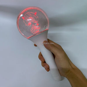 사용자 정의 로고 색상 변경 Led 아크릴 빛나는 공 라이트 스틱 콘서트 글로우 스틱 Led 파티 스틱 - Product Image 3