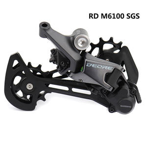 Grupo de Bicicleta de Montaña <span class=keywords><strong>SHIMANO</strong></span> <span class=keywords><strong>DEORE</strong></span> M6100 de 12 velocidades con Palanca de Cambios M6100, Desviador Trasero, Cassette, Cadena, Cassette SUNSHINE 52T 50T 46T - Product Image 4