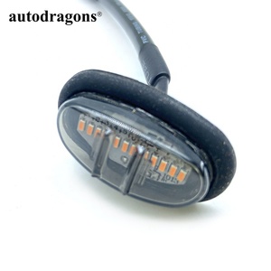 3 lampes LED ambre avec boîtier fumé pour calandre avant de Ranger Raptor 2020, lampes de calandre externes - Product Image 5