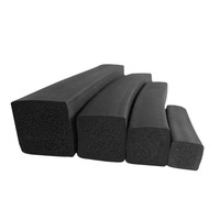 Bande d'étanchéité en mousse de caoutchouc EPDM plate, étanche et antichoc pour applications marines