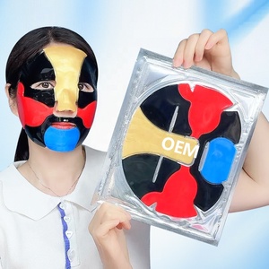 Mascarilla Facial de Ópera de Pekín con Colágeno, Retinol y Vitamina C, Antiarrugas, Reafirmante, Iluminadora, Multiforma, Personalizada para Nariz, Piel Grasa y Mixta - Product Image 2