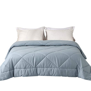Suministro directo de fábrica Procesamiento personalizado Núcleos de edredón de algodón puro Acolchado de diamantes Color sólido para hotel para <span class=keywords><strong>Amazon</strong></span> Cross-Border - Product Image 1