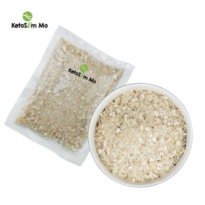 Ketoslimmo đường miễn phí calo thấp Chất lượng cao fibre Bữa ăn thay thế tùy chỉnh Trắng Yến Mạch mảnh ngũ cốc gạo ngay lập tức - Product Image 1