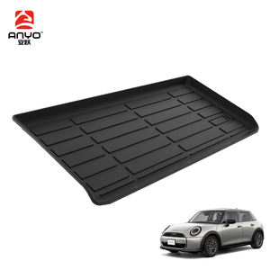 Plateau à vaisselle profond 3D TPE coffre de voiture tapis de coffre tapis de coffre pour <span class=keywords><strong>Mini</strong></span> <span class=keywords><strong>Cooper</strong></span> Hardtop 4 portes <span class=keywords><strong>Cooper</strong></span> F56 2025-tapis de bagage de voiture - Product Image 2