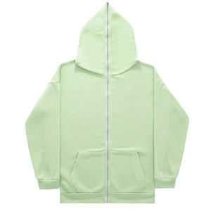 Venta Al <span class=keywords><strong>Por</strong></span> Mayor De Gran Tamano En Blanco Con Cremallera Completa Cubrir <span class=keywords><strong>La</strong></span> <span class=keywords><strong>Cara</strong></span> Sudaderas Con Capucha Para Los Hombres - Product Image 6