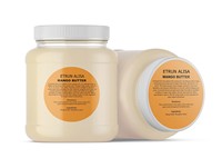 Beurre de Mangue Brut de Marque Privée 100% Pur Naturel Non Raffiné Idéal pour la Peau, la Croissance des Cheveux, les Beurres Corporels, les Lotions et les Crèmes