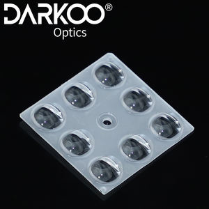 Lente óptica 8H1 multiángulo para Farola, 8 LED, 5050 SMD, 137x80 grados, matriz de lentes LED - Product Image 4