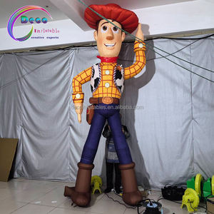 Modèle de dessin animé <span class=keywords><strong>gonflable</strong></span> personnalisé <span class=keywords><strong>Cowboy</strong></span> <span class=keywords><strong>gonflable</strong></span> - Product Image 3