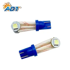 ADT קרח כחול 6.3v סופר שטף גמיש ללא ghosting לא הבהוב פינבול Led הנורה #555 #44 #47 עם חוט