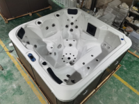 5-Personen-Outdoor-Whirlpool, Spa-Badewannen, Outdoor-Spa-Wannen & Saunaräume, Pool-Whirlpool, Jet-Massage-Outdoor-Whirlpool, Großhandel