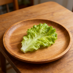 Lifelike Plastic Eco-Friendly Artificial Lettuce Leaves Realistic French Butter Prop Iceberg Lettuce BBQ Restaurant Food Display - Product Image 5