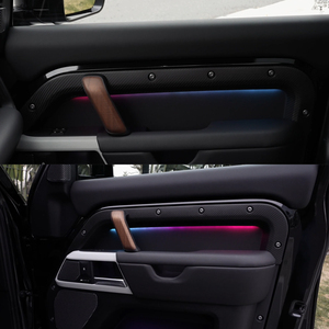 Kit d'éclairage ambiant RGBIC pour voiture, pour Land Rover Defender, décoration d'ambiance intérieure, contrôle par application Bluetooth, bande lumineuse LED - Product Image 2