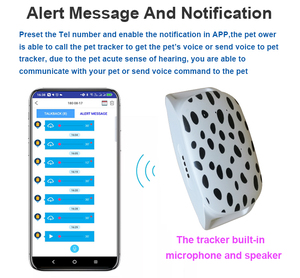 Top vente plus récent GPS localisateur de <span class=keywords><strong>chat</strong></span> chien G18 pas de limite de Distance étanche animaux GPS Tracker APP Web suivi en temps réel - Product Image 3