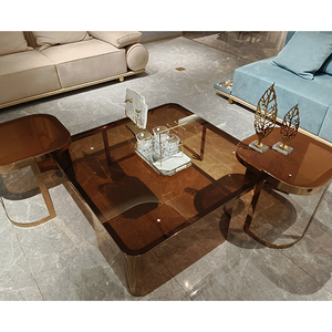 Juego de Sofás de Cuero Italiano Moderno de Lujo, Combinación Modular de Alta Gama para Sala de Estar, Casa, Villa o Mansión - Product Image 5