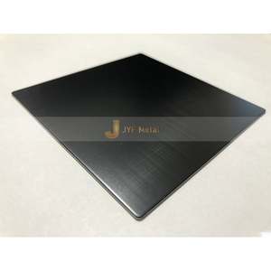 EX298 Panneau mural intérieur en acier inoxydable brossé à finition croisée avec services de pliage et de découpe - Product Image 2