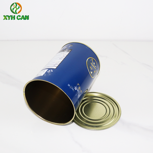 Food-Safe Aluminum Foil Tinplate Round Metal Can Probiotic Formula Camel Milk Powder &amp; <strong>Cake</strong> <strong>Storage</strong> Welded Empty <strong>Tin</strong> Can Grade - Product Image 5