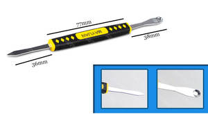 6 in1メタルデュアルエンドプライバースクレーパーツールオープンリペアSpudger <span class=keywords><strong>for</strong></span> iPad携帯電話タブレットラップトップ電子機器デバイス - Product Image 5